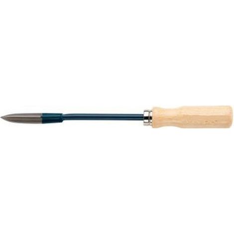 Raspador hueco - 3 lados, Largo de la hoja : 200 mm, dimensión de la cuchara 85 x 15 mm