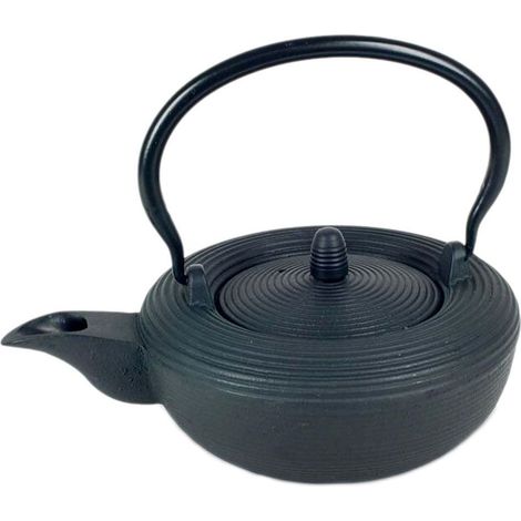 Théière Japonaise noire en fonte
