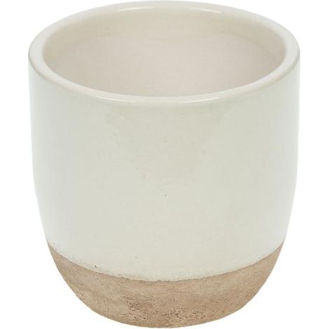 Amadeus - Cache pot Belga Ivoire 13 cm