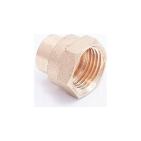 MANICOTTO PER SALDATURA IN OTTONE CU 22 MM X 1/2 POLLICE