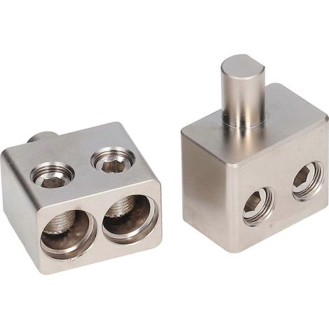 Stück Auto-Audioverstärker Dual 1/0 Gauge auf 1/0 Gauge Verstärker-Eingangsreduzierer Entladeflasche Einpunkt