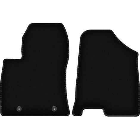 Alfombrillas delanteras de terciopelo BASIC para Hyundai Kona II crossover (2022-) (1/5)
