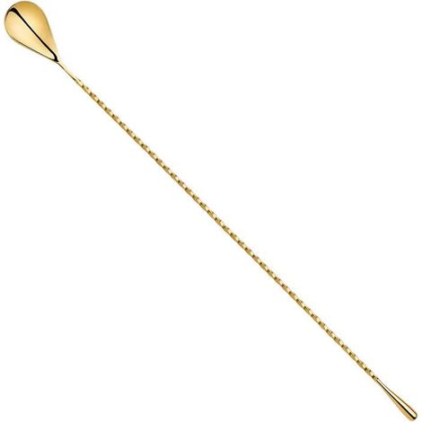 Cuillère à cocktail DROP - Gold - 40cm