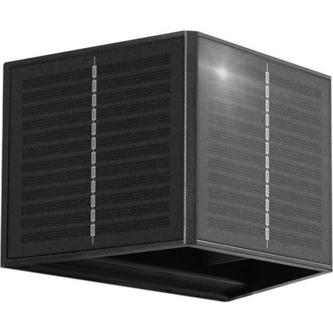 Plafonnier LED solaire Up&Down 3,3 W Noir – Look moderne – Century