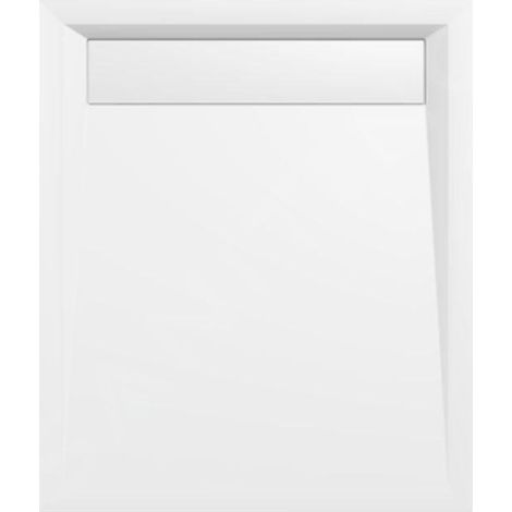 Polysan Receveurs de douche - Receveur de douche VARESA avec cache siphon, 1000x800 mm, blanc 71605 (1/5)