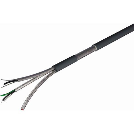 Câble Blindé RS PRO 300 V, 3 x 2 x 0,34 mm², 22 AWG, 100m ( Prix pour Bobine de 100 Mètres )