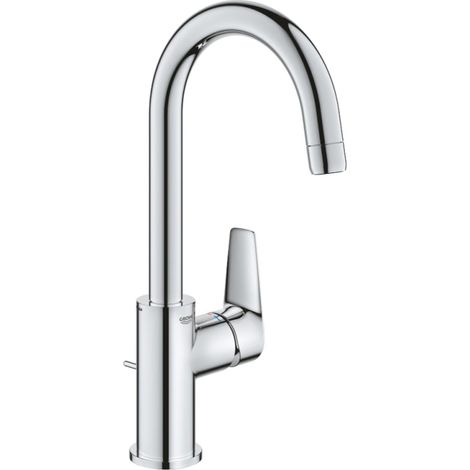 Grohe Start Edge - Grifo de lavabo con caño giratorio y desagüe, cromo 24201001 (1/4)