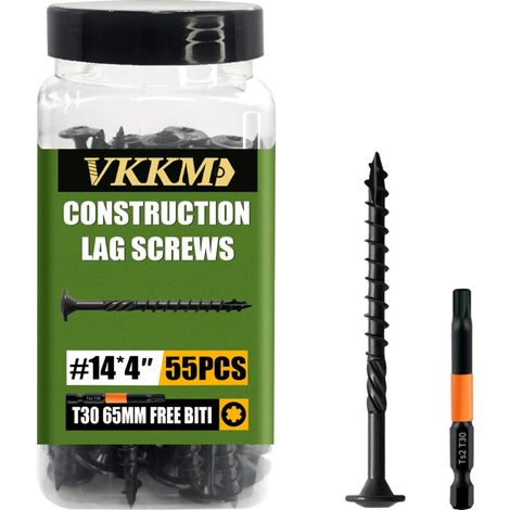 Schwarze Kettennägel, 55 Stück, 144 Zoll – Befestigung für Kletterpflanzenstützen, Garten/Vegetation, unauffällig, für Profis und Hobbygärtner – Crezuo