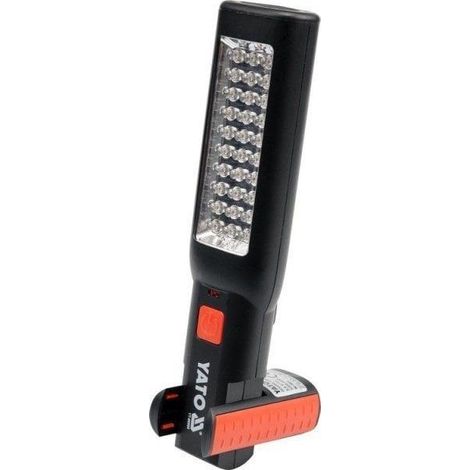 Yato Lampe de travail avec double LED et crochet pratique