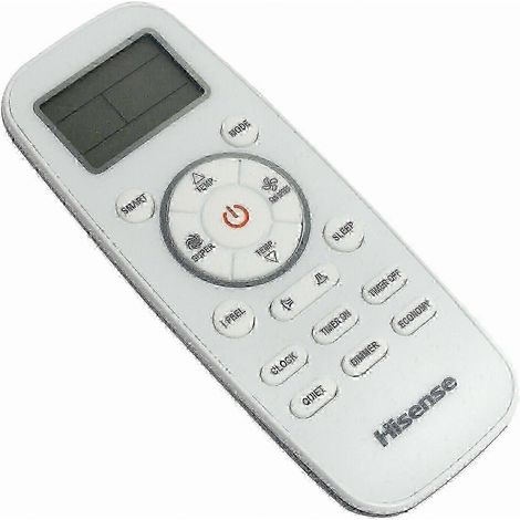 Fernbedienung DG11L1-03 für Hisense Klimaanlagen, kompatibel mit DG11L1-01 und DG11L1-04, präziser Ersatz, effiziente Fernbedienung, Universalmodell (1/4)