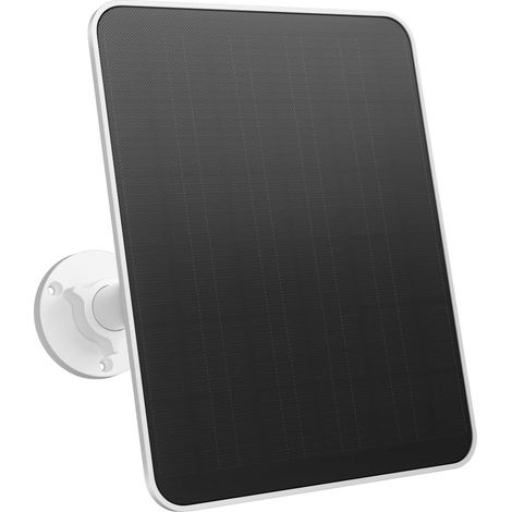 Panneau Solaire 2S avec Batterie 5900mAh, Double Alimentation Chargeur Solaire 6W pour Caméras à Batterie, Charge par Temps Froid, Solution d'alimentation Extérieure Étanche IP67 (1/5)