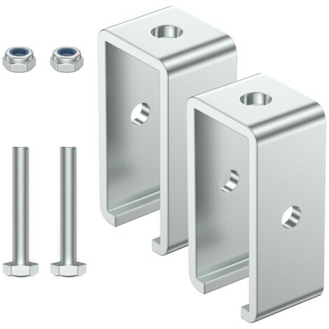 Support intermédiaire pour rail de chariot de 4,5 cm (1/5)