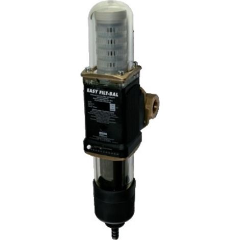 Antitartre magnétique et filtre de protection à rétrolavage JEFBAL - 3/4" - Débit nominal : 1,2 m3/h - Longueur de montage : 180 mm