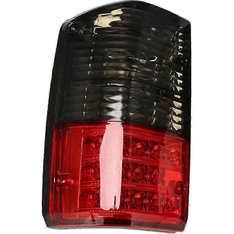 Feu arrière gauche à LED compatible avec Nissan Patrol GQ 1988-1997 26555-05J00 Rouge + Feu stop fumé DIWHBYV (1/4)