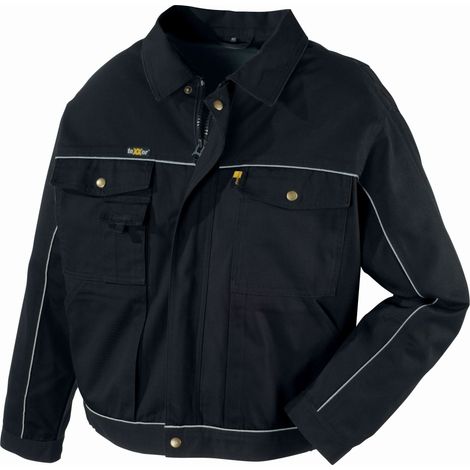 Canvas (320 g/m²) Bundjacke RIO schwarz/schwarz Größe XS (1/3)