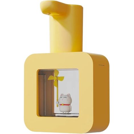 Dailygoods，Dispensador automático de jabón，Sensor sin contacto，Diseño de dibujos animados，Dispensador de jabón de manos (1/5)