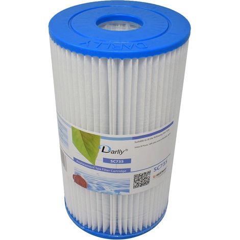 Darlly SC735 Filter Ersatzfilter Lamellenfilter Intex B Pools Whirlpool (1/2)