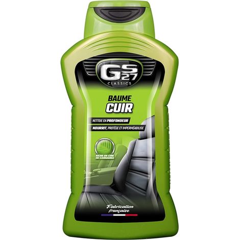 Baume Cuir Voiture - Entretien Cuir Voiture Naturel, Teinté ou Simili - Protège et Imperméabilise - 375 ML (1/5)