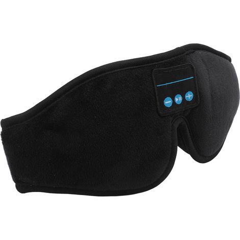 Bluetooth-Schlafmaske mit 3D-Memory-Schwamm, kabellosem Musik-Schlafkopfhörer, Stirnband und Ohrhörern (1/5)