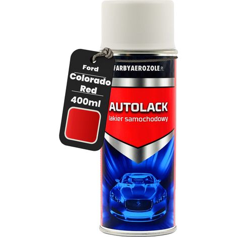 Ford 608 Colorado Rojo - Pintura en aerosol para autos rojos, 400 ml (1/5)