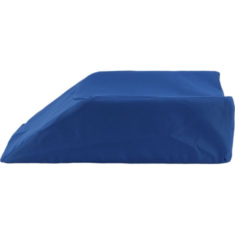 Keilkissen zur Körperpositionierung, 50 cm, weich und bequem, abnehmbar, zur Beinpositionierung, blau (1/5)