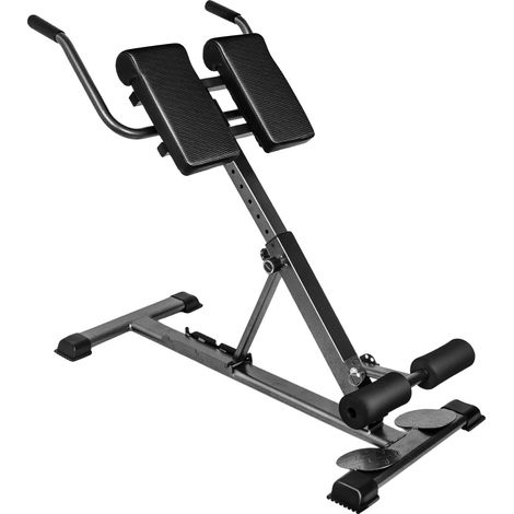 Chaise Romaine, Design Pliable, Charge Maximale 150kg, noir (1/2)
