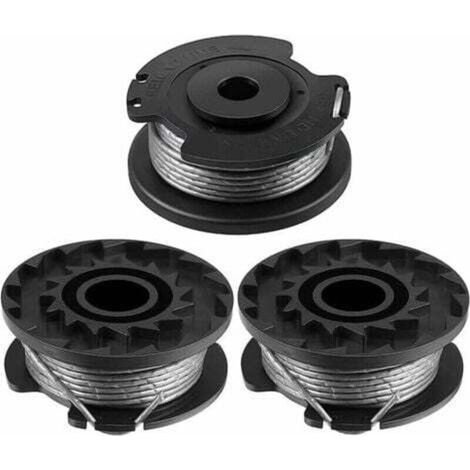 3 Pièces F016800569 Bobine et fil compatibles avec le remplacement, F016800385 Bobine de Rechange de Tondeuse Compatible avec ART 23SL et ART 26SL (3pcs)