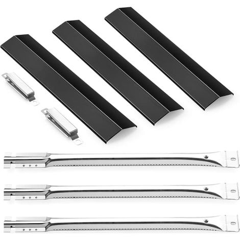 Ecleanfy - Barres Flavorizer 7636 et 67046 pour Weber GS4 Spirit, remplacent E/S-310/320/330, Spirit II E-310 (2 pièces) (1/5)