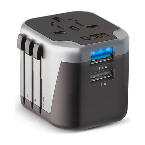 Adaptateur de voyage universel 12 W (1/3)