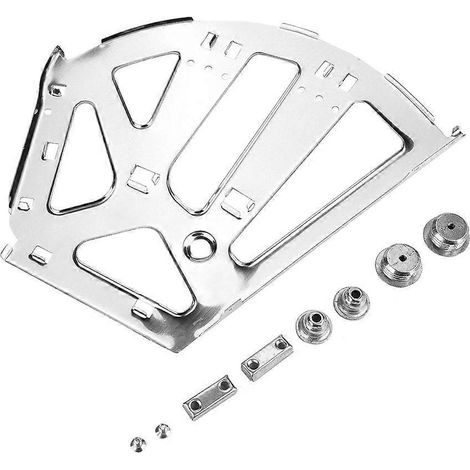 Paire de charnières pour tiroir à chaussures, cadre, base pivotante mobile, ferrures (3 couches)