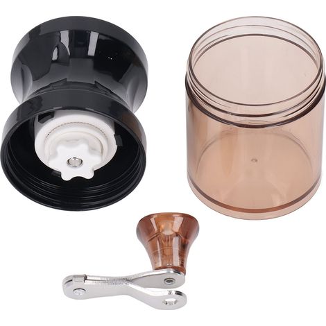Moulin à café manuel ABS portable broyeur à manivelle efficace sans électricité pour maison voyage camping (1/5)