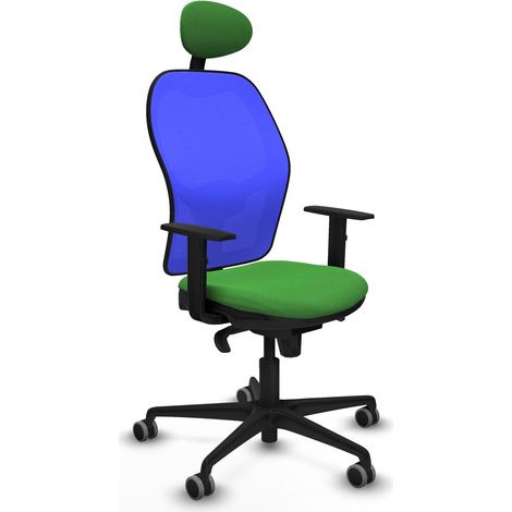 Sedia Ufficio con Poggiatesta Jorquera Piqueras y Crespo 1D036G1 Verde (1/5)