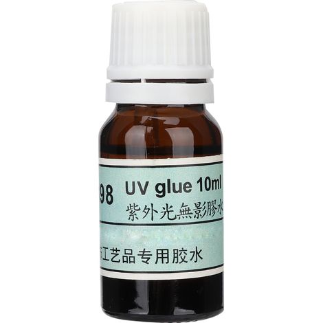 Colle UV Professionnelle Transparente et Inodore pour Réparation de Bijoux et Loisirs Créatifs DIY (1/5)