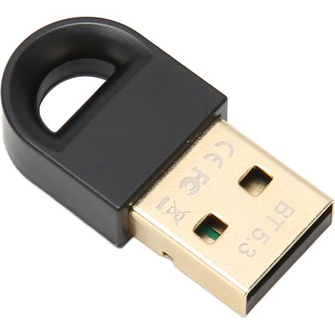 Adaptateur Bluetooth USB 5.3 pour PC, Récepteur Universel Clavier Souris sans Fil, Connexion Rapide 2.4G pour Ordinateur Portable et de Bureau