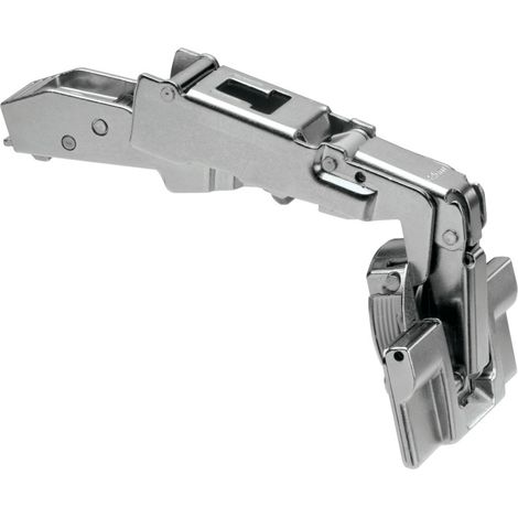 Blum – Charnière pour meuble à encocher 170° grand coude acier nickelé – Système de réglage 3D – Mécanisme de fermeture automatique – CHA71T655 (1/3)