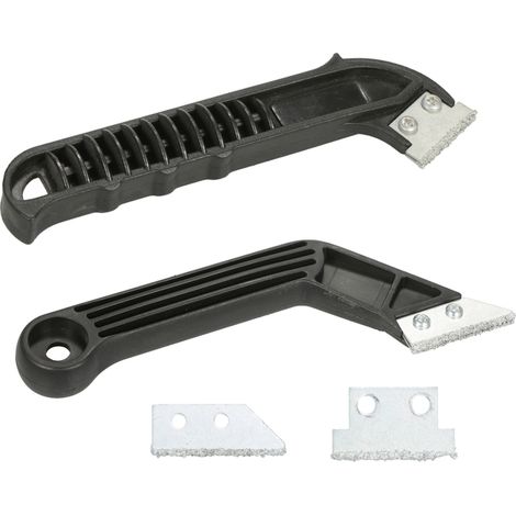 Sierra angular profesional para juntas de azulejos, ideal para la rápida eliminación de lechada y la limpieza de azulejos, 5,7" + 8". (1/5)