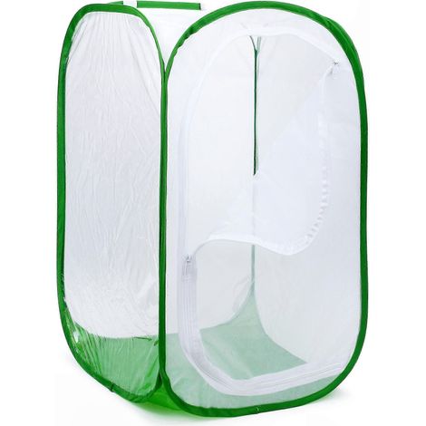 Terrarium géant pliable en maille pour papillons monarques, très grand format. (1/5)