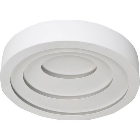 Plafón LED 52W/65W/120W 3000K con Diseño Moderno de Círculos Concéntricos