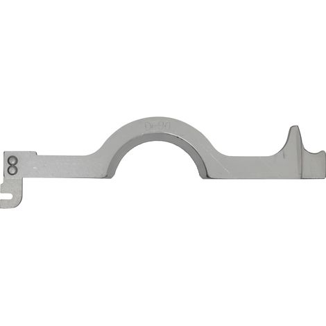 Mâchoire de serrage gauche D 90 mm, 45 254612
