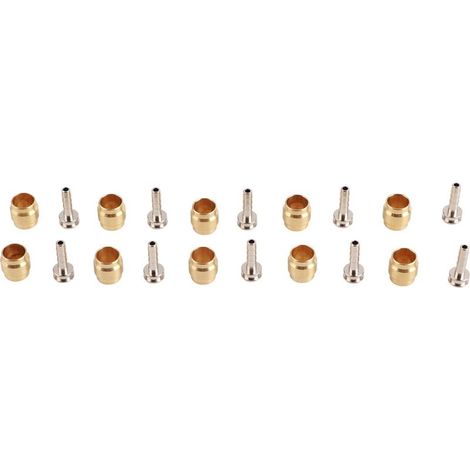 Lot de 10 oliviers pour frein hydraulique vélo, aiguille d'huile, insert olive flexible de frein à disque pour Sram (1/5)