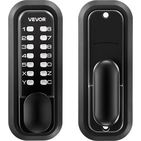 Serrure à Code Mécanique 4-7 Chiffres Serrure de Porte d'Entrée (1/5)