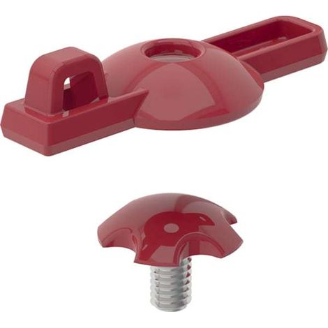 GE Abdeckschraube Mischergriff Bambini WT-Armatur Einhebelmischer, rot (1/2)