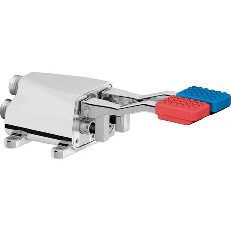 Commande au Pied Double Eau Chaude/Froide - Distform (1/3)