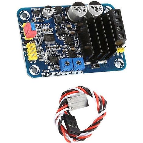 ASMF-04 Einkanal-Servo-Controllerplatine mit hohem Drehmoment (500 Nm) 12 V bis 24 V