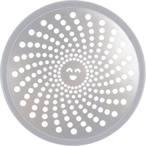 Drain Attrape Cheveux Filtre de Vidange Douche Bouchons de vidange en Acier Inoxydable de 11,3 cm Grille Douche Anti Cheveux pour Salle de Bain Cuisine Baignoire - Argent (1/5)