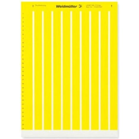 Multipack Weidmüller LASERMARK 17X9MM GELB LM MT300 (1724151687) - 10 Stück