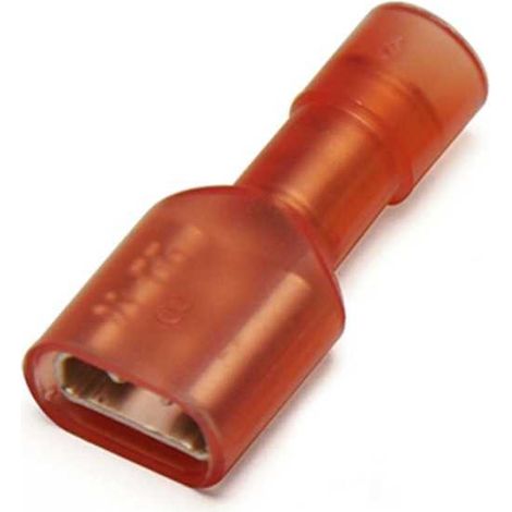 Cosse de câble 6,3x0,8 Femelle Isolé Rouge Renforcée