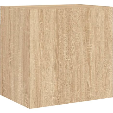 Maison Exclusive - TV-Wandschrank Sonoma-Eiche 40,5x30x40 cm Holz (1/5)