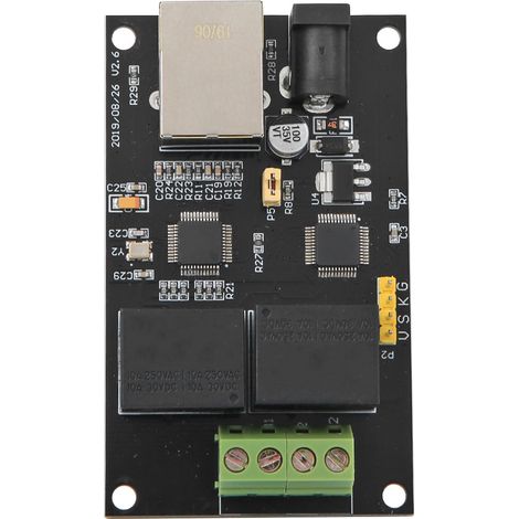 Module de commande de commutateur à distance Ethernet TCP/IP avec carte relais Internet bidirectionnelle (1/5)