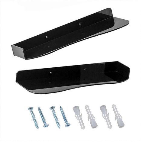 Chaussure Display étagère flottant acrylique chaussure mur étagère support organiseur maison décoration support (1/5)
